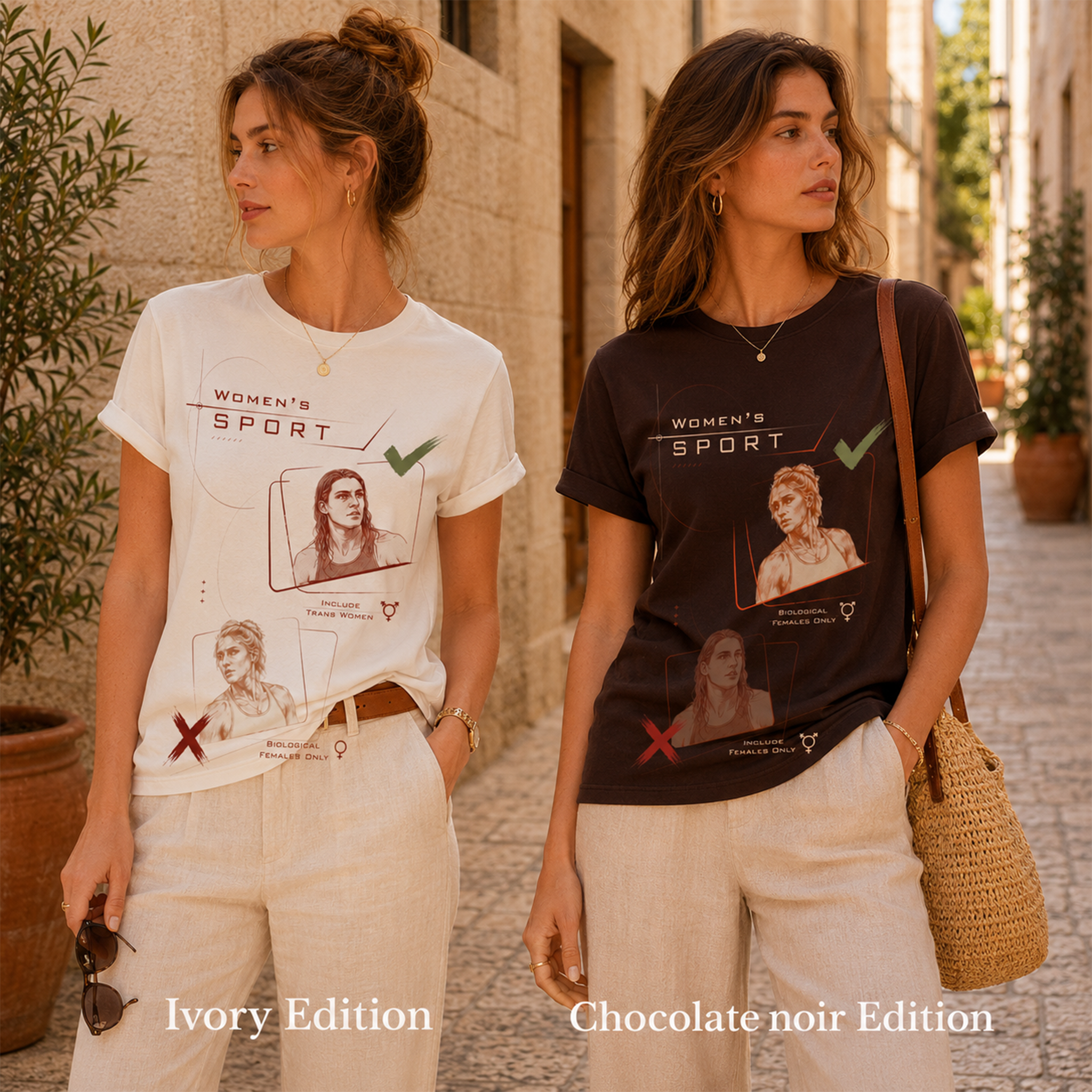 Original Pair · Women’s Sport women’s T-shirt design mockup